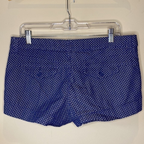 American Rag Blue Cotton Blend Polka Dot Short Size 9 - Picture 8 of 15